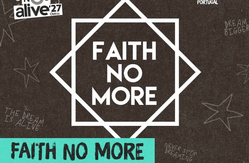 OS LENDÁRIOS FAITH NO MORE CONFIRMADOS NO NOS ALIVE’27